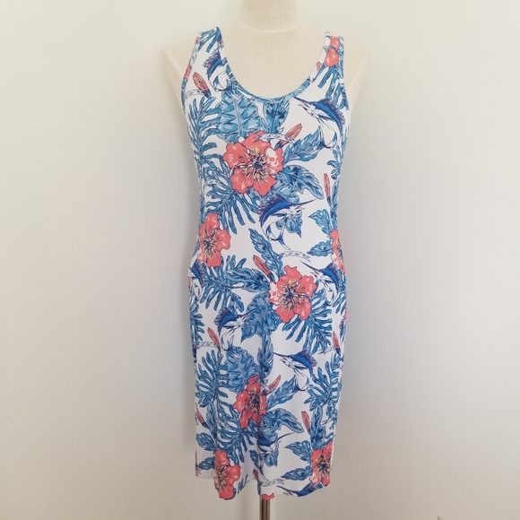 Salt Life Sailing Tropics Dress Size XL - Picture 3 of 15